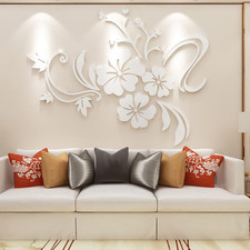 3D Adesivo Da Parete Fiori