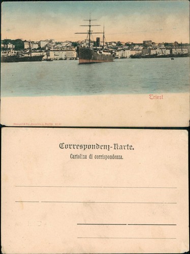 Cartolina trieste - cartolina,