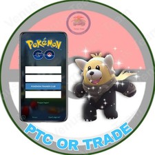 Pokémon Go ✨ Shiny Bewear che indossa un mantello da deserto - No BG✨PTC 80K O 1Mil Polvere