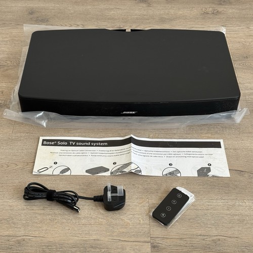 Bose solo sound system - sound,