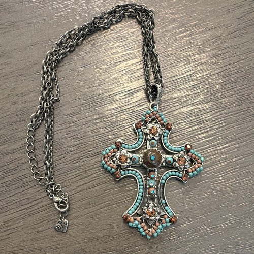 Collana con ciondolo - , croce