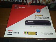 BOX INTERATTIVO TELE SYSTEM HD DIGITALE TERRESTRE TS 7800 HD