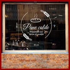 vetrofanie pane panificio