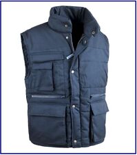 Gilet da Lavoro Invernale Uomo Multitasche Caccia Pesca Imbottito Smanicato