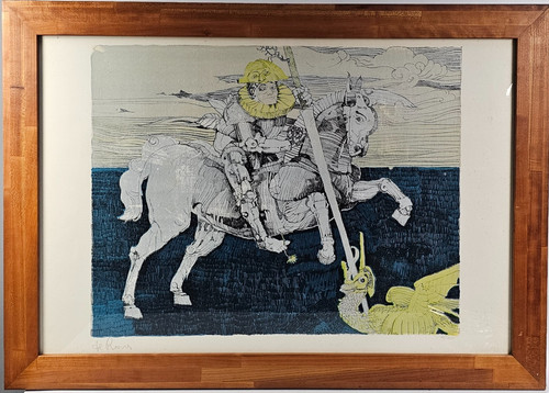 Raffaele rosa litografia - raffaele,