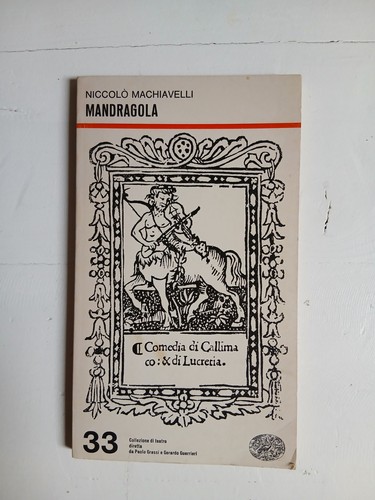Mandragora niccolò - mandragora",