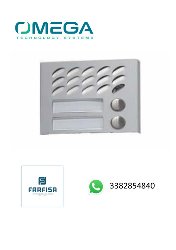 Farfisa md12 modulo portiere - md12,