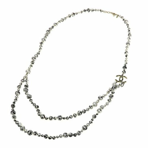 Collana lunga chanel logo - collana, cc