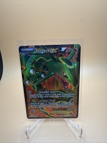 Carta pokemon tcg rayquaza - carta, ex