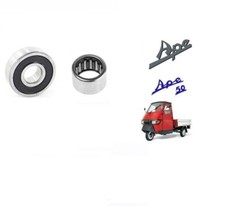 CUSCINETTI PER TAMBURO FRENO ANTERIORE PER PIAGGIO APE 50 TUTTI I MODELLI