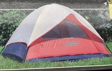 Tenda americana camper cupola 3 persone con parapioggia