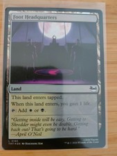 MTG Foot Headquarters (FOIL)