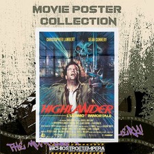 Highlander - L'ultimo immortale | Manifesto Cinema 4 Fogli Italian Movie Poster