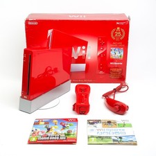 Console Nintendo Wii Rossa