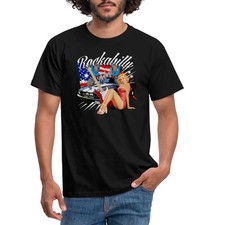 t-shirt uomo rockabilly grande