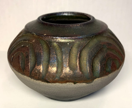 Vaso ceramica raku - ceramica, studio