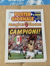 AS Roma calcio Poster Giornale