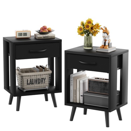 Comodini set con - con, cassetto