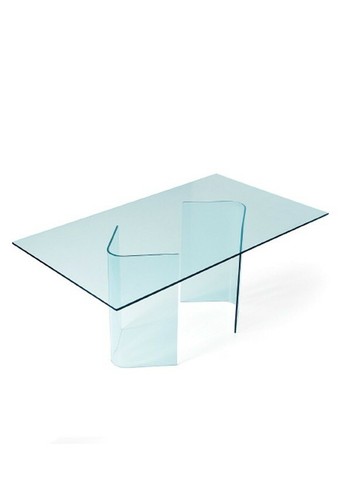 Tavolo glass vetro - glass, in
