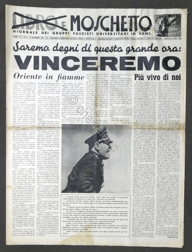 Giornale libro moschetto - -,