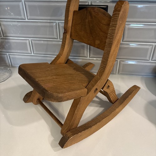 Sedia dondolo pieghevole in - a,