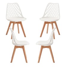 Set di 4 Sedie da pranzo con