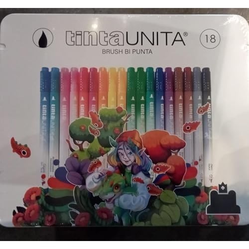 Pennarelli brush bipunta - pennarelli, tinta
