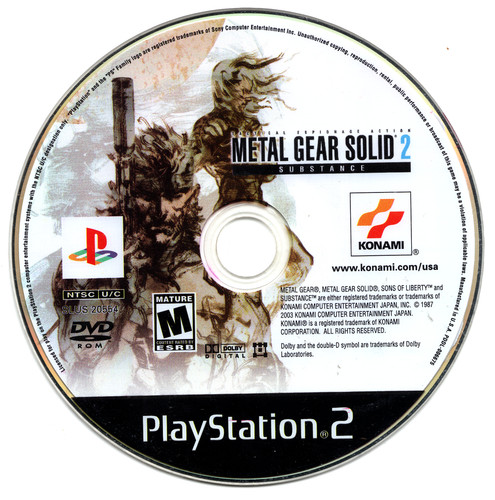 Metal gear solid substance - metal,
