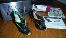 Just The Right Shoe "What A Witch" Orange - DAR’S SHOE HEAVEN exclusive #Z805575