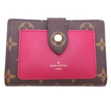 Portafoglio Louis Vuitton Monogram Bi-fold fuori produzione usato marrone ros...