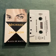 Michael Jackson – Black Or White  CASSETTE SINGLE SONG - EUROPE 1991 EPIC