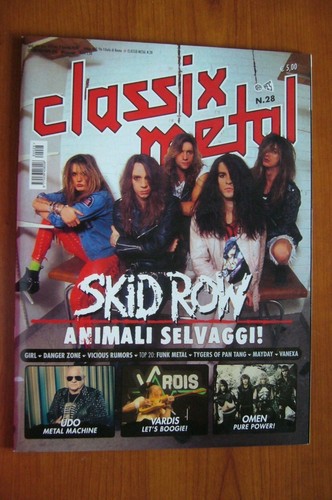 Classix metal skid row - classix,