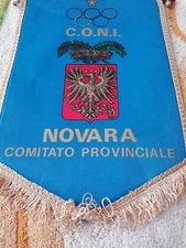Gagliardetto CALCIO wimpel pennant football BANDERÌN NOVARA CONI COMITATO PROV