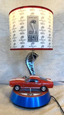 Lampada da tavolo collettore 2005 * FORD SHELBY COBRA GT 500 con EFFETTI SONORI *