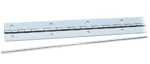 Cerniera inox forata 40x1 - inox, mm