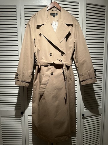 Trench coat donna doppiopetto