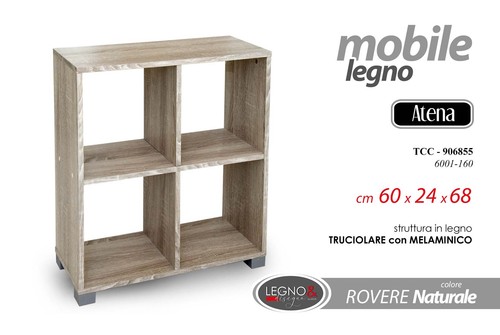 Libreria scaffale cubo - libreria,