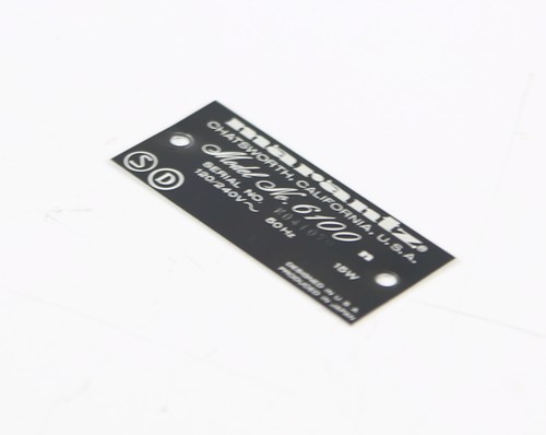 Targa originale marantz 6100 - marantz,