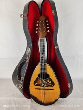 Mandolino 4/4 Erminio Travi Maestro Di Carlo Raspagni 1950 Milano 曼陀林 만돌린 マンドリン 