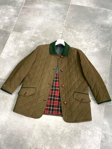 Giacca cappotto trapuntato