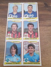  6 FIGURINE CALCIATORI PANINI