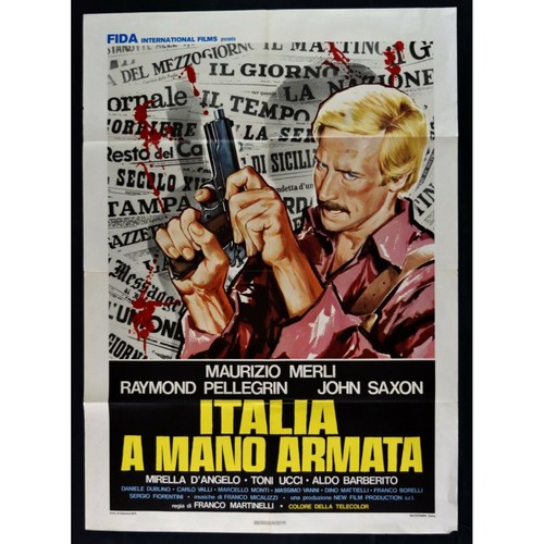 Manifesto italia mano armata - italia, a