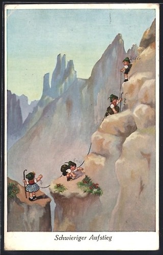 Bambini salgono una - i,
