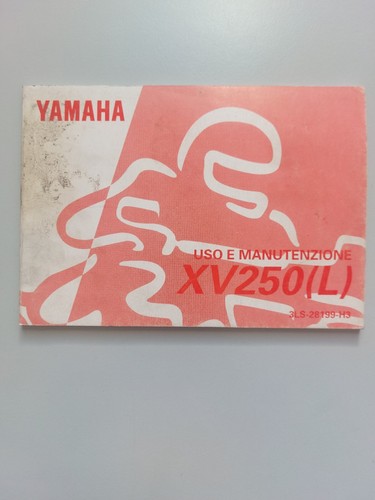 Uso manutenzione yamaha xv - e,
