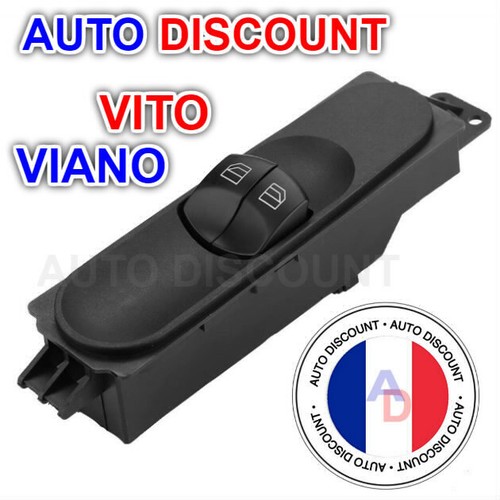 Platine bouton leve vitre - de,
