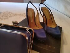 Scarpe Donna Eleganti Pura Lopez N.36 + Pochette 