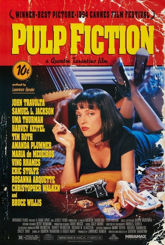 Poster pulp fiction locandina - pulp,