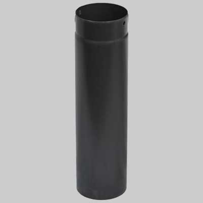 Tubo nero opaco ø - tubo, cm
