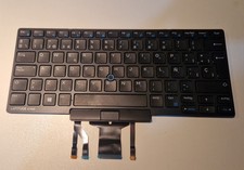 Tastiera Qwerty Espagna Portatile Dell Latitude E5450 E7250 E7450 Retroilluminat