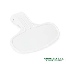 MANIGLIA OBLÒ BIANCA PER